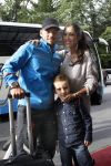 Lausanne, 17 en 18 Augustus 2012
Yolanthe Sneijder-Cabau samen met de dames van het Nederlands elftal, Wesley Sneijder en Jessey Sneijder
Foto Peter Smulders BV