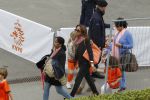 Lausanne, 17 en 18  Mei 2012
Nederlands elftal op traingskamp op weg naar het EK 2012
Winona de Jong vrouw van Nigel de Jong met hun kinderen Isaura-Sienna de Jong en Kyan de Jong
Foto Peter Smulders BV