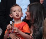 Amsterdam 2 juni 2012
Nederland- Noord ierland 6-0 in de arena. Yolanthe Sneijder Cabau met Jessey
Peter Smulders bv