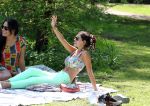 Amsterdam 23 mei 2012
Yolanthe Sneijder Cabau v Kasbergen met oa Lauretta Gerards en andere vrienden in het vondelpark.
Peter Smulders bv