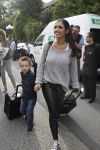 Lausanne, 17 en 18 Augustus 2012
Yolanthe Sneijder-Cabau samen met de dames van het Nederlands elftal, Wesley Sneijder en Jessey Sneijder
Foto Peter Smulders BV