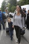 Lausanne, 17 en 18 Augustus 2012
Yolanthe Sneijder-Cabau samen met de dames van het Nederlands elftal, Wesley Sneijder en Jessey Sneijder
Foto Peter Smulders BV
