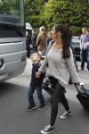 Lausanne, 17 en 18 Augustus 2012
Yolanthe Sneijder-Cabau samen met de dames van het Nederlands elftal, Wesley Sneijder en Jessey Sneijder
Foto Peter Smulders BV