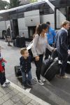 Lausanne, 17 en 18 Augustus 2012
Yolanthe Sneijder-Cabau samen met de dames van het Nederlands elftal, Wesley Sneijder en Jessey Sneijder
Foto Peter Smulders BV