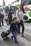 Lausanne, 17 en 18 Augustus 2012
Yolanthe Sneijder-Cabau samen met de dames van het Nederlands elftal, Wesley Sneijder en Jessey Sneijder
Foto Peter Smulders BV