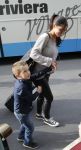 Lausanne, 17 en 18 Augustus 2012
Yolanthe Sneijder-Cabau samen met de dames van het Nederlands elftal, Wesley Sneijder en Jessey Sneijder
Foto Peter Smulders BV