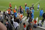 Lausanne, 17 en 18 Augustus 2012
Yolanthe Sneijder-Cabau samen met de dames van het Nederlands elftal, Wesley Sneijder en Jessey Sneijder
Foto Peter Smulders BV
