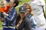 Lausanne, 17 en 18 Augustus 2012
Yolanthe Sneijder-Cabau samen met de dames van het Nederlands elftal, Wesley Sneijder en Jessey Sneijder
Foto Peter Smulders BV