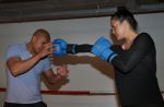 Amsterdam, 21 Mei 2013
Anna-Alicia Sklias op de sportschool samen met PT Oswin Beingsick
Foto Peter Smulders BV