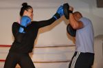 Amsterdam, 21 Mei 2013
Anna-Alicia Sklias op de sportschool samen met PT Oswin Beingsick
Foto Peter Smulders BV