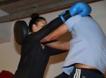 Amsterdam, 21 Mei 2013
Anna-Alicia Sklias op de sportschool samen met PT Oswin Beingsick
Foto Peter Smulders BV