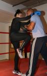Amsterdam, 21 Mei 2013
Anna-Alicia Sklias op de sportschool samen met PT Oswin Beingsick
Foto Peter Smulders BV