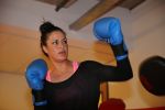 Amsterdam, 21 Mei 2013
Anna-Alicia Sklias op de sportschool samen met PT Oswin Beingsick
Foto Peter Smulders BV