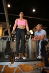 Amsterdam, 21 Mei 2013
Anna-Alicia Sklias op de sportschool samen met PT Oswin Beingsick
Foto Peter Smulders BV