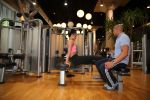 Amsterdam, 21 Mei 2013
Anna-Alicia Sklias op de sportschool samen met PT Oswin Beingsick
Foto Peter Smulders BV