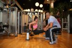 Amsterdam, 21 Mei 2013
Anna-Alicia Sklias op de sportschool samen met PT Oswin Beingsick
Foto Peter Smulders BV