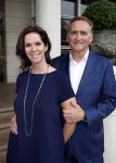 Amsterdam 19 juni 2013
Haringparty in het hilton hotel. Annemarie v Gaal met vriend
Peter Smulders bv