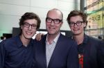 Amsterdam 29 mei 2013
25 jaar Pixar in EXPO Amsterdam. Bart Chabot met zoons
Peter Smulders bv