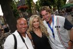 Uden 18 juni 2013
Tros Muziek feest op de markt in Uden. Brigitte Nijman met  Edwin Smulders en reni v maren
Peter Smulders bv
