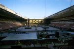 EINDHOVEN - Het concert van Guus Meeuwis in het PSV Stadion vanuit de Skybox van Renï¿½ van de Kerkhof. FOTO LEVIN DEN BOER - PERSFOTO.NU