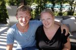 Istanbul 20 mei 2013
Op bezoek thuis bij Dirk Kuyt en zijn vrouw Gertrude en hun kinderen.
Dirk speelt bij Fenerbache en woont in een prachtig huis op een bewaakt compound.. Dirk met zijn zus
Peter Smulders bv