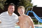 Istanbul 20 mei 2013
Op bezoek thuis bij Dirk Kuyt en zijn vrouw Gertrude en hun kinderen.
Dirk speelt bij Fenerbache en woont in een prachtig huis op een bewaakt compound. Dirk met Edwin Bredius
Peter Smulders bv
