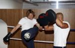 Amsterdam 13 juni 2013
Dirk Taat aan het trainen met personal trainer Oswin Beingsick bij sportcity.
Peter Smulders bv