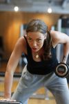 Amsterdam 27 mei 2013
Doerien Rose aan het trainen met Personal trainer Oswin Beingsick bij sportcity.
Peter Smulders bv