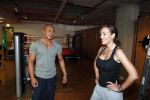 Amsterdam 27 mei 2013
Doerien Rose aan het trainen met Personal trainer Oswin Beingsick bij sportcity.
Peter Smulders bv