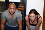 Amsterdam 27 mei 2013
Doerien Rose aan het trainen met Personal trainer Oswin Beingsick bij sportcity.
Peter Smulders bv