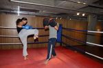 Amsterdam 27 mei 2013
Doerien Rose aan het trainen met Personal trainer Oswin Beingsick bij sportcity.
Peter Smulders bv