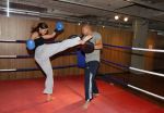 Amsterdam 27 mei 2013
Doerien Rose aan het trainen met Personal trainer Oswin Beingsick bij sportcity.
Peter Smulders bv