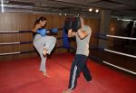 Amsterdam 27 mei 2013
Doerien Rose aan het trainen met Personal trainer Oswin Beingsick bij sportcity.
Peter Smulders bv