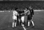 Eindhoven, 8 Februari 1989
2e Wedstrijd tussen PSV-KV Mechelen, eindstand 1-0
Eric Gerets  Michel Preudhomme
Foto Peter Smulders BV