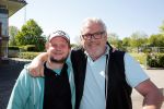 Almere 27 mei 2013
Ernst Daniel Smid met schoonzoon bij golfwedstrijd.
Peter Smulders bv