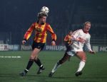 Eindhoven, 8 Februari 1989
2e Wedstrijd tussen PSV-KV Mechelen, eindstand 1-0
Erwin Koeman Ronald Koeman
Foto Peter Smulders BV