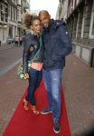 Amsterdam 13 juni 2013
Feestje Ferry Doedens in hotel l'europe. fajah Lourens met vriend
Peter Smulders bv