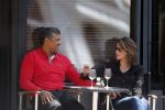 Amsterdam 31 mei 2013
Frank Rijkaard en zijn vrouw Stephanie op terras.
Peter Smulders bv