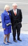 Amsterdam, 30 april 2013
Inhuldiging Koning Willem Alexander en Koningin Maxima
Frans Weisglas met zijn vrouw
Foto Peter Smulders BV