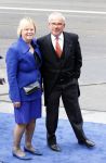 Amsterdam, 30 april 2013
Inhuldiging Koning Willem Alexander en Koningin Maxima
Frans Weisglas met zijn vrouw
Foto Peter Smulders BV