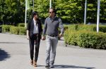 Almere 27 mei 2013
Geert Hoes met zijn vriendin Merel op de golfbaan van almere hout.
Peter Smulders bv