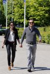 Almere 27 mei 2013
Geert Hoes met zijn vriendin Merel op de golfbaan van almere hout.
Peter Smulders bv