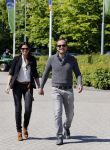 Almere 27 mei 2013
Geert Hoes met zijn vriendin Merel op de golfbaan van almere hout.
Peter Smulders bv