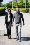 Almere 27 mei 2013
Geert Hoes met zijn vriendin Merel op de golfbaan van almere hout.
Peter Smulders bv