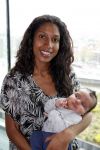 Amsterdam 30 mei 2013
Mom's moment in het Hilton Tree hotel. Georgina Kwayke met baby
Peter Smulders bv