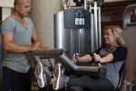 Amsterdam 27 mei 2013
Ingrid Jansen aan het trainen met personal trainer Oswin Beingsick.
Peter Smulders bv