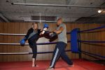 Amsterdam 27 mei 2013
Ingrid Jansen aan het trainen met personal trainer Oswin Beingsick.
Peter Smulders bv