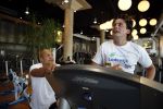 Amsterdam 6 juni 2013
Lodewijk Hoekstra aan het sporten met personal trainer Oswin Beingsick.
Peter Smulders bv