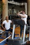 Amsterdam 6 juni 2013
Lodewijk Hoekstra aan het sporten met personal trainer Oswin Beingsick.
Peter Smulders bv