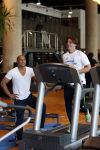 Amsterdam 6 juni 2013
Lodewijk Hoekstra aan het sporten met personal trainer Oswin Beingsick.
Peter Smulders bv